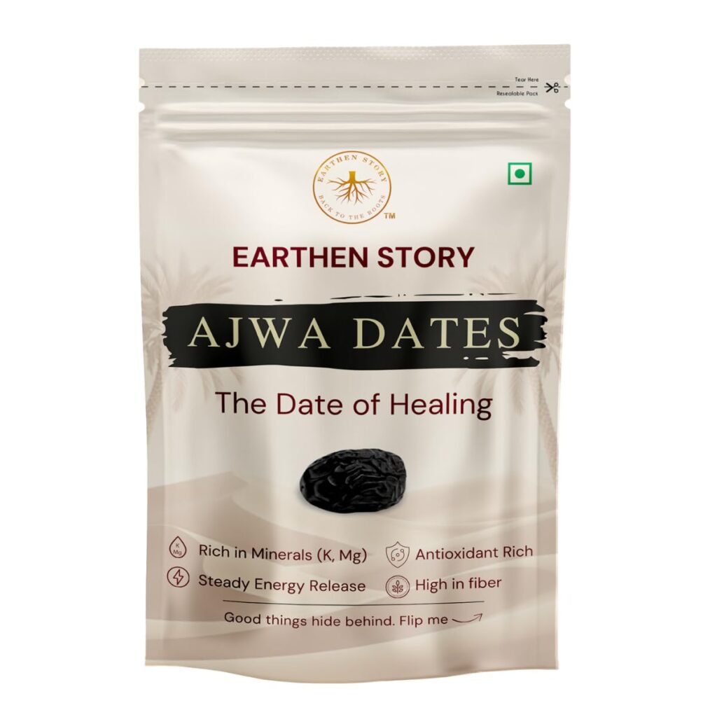 Ajwa Dates Rich in Fiber/Potassium