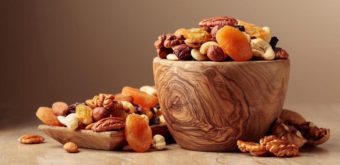 Assorted dry fruits, nuts and dates